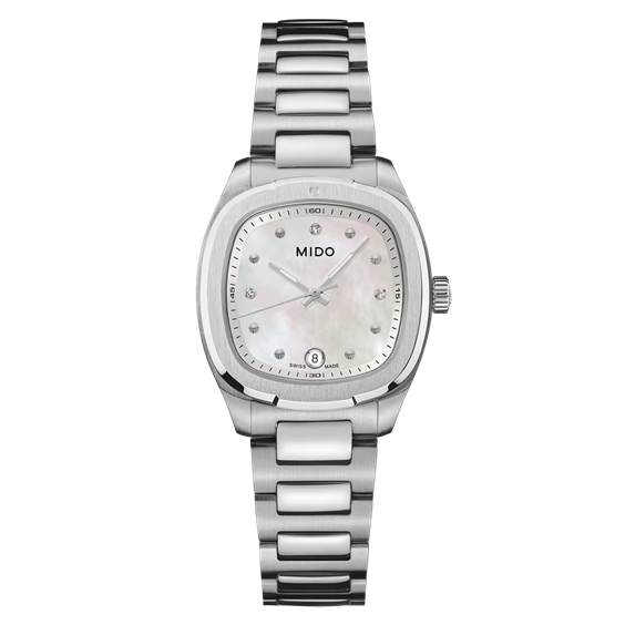 Orologio Mido Donna MULTIFORT TV 28 QUARTZ in Acciaio M049.110.11.116.00 - M049.110.11.116.00